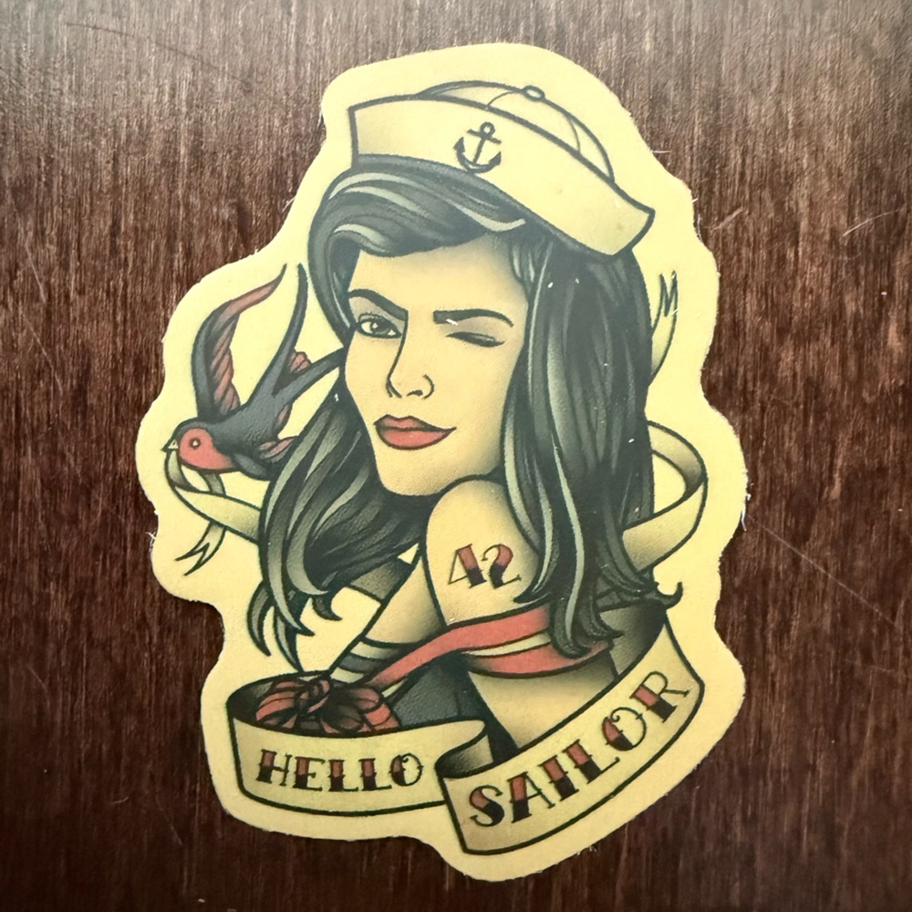 🎀10 for $10🎀 New Vinyl Sticker Pin Up Girl Tattoo Sailor Flapper Mermaid…